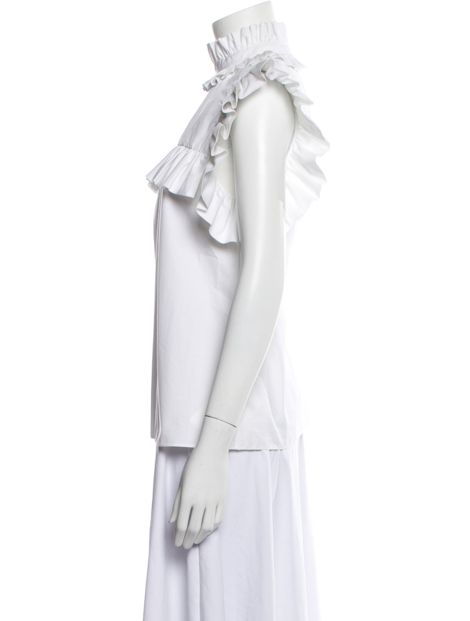 Jil Sander Mock Neck Sleeveless Top w/ Tags