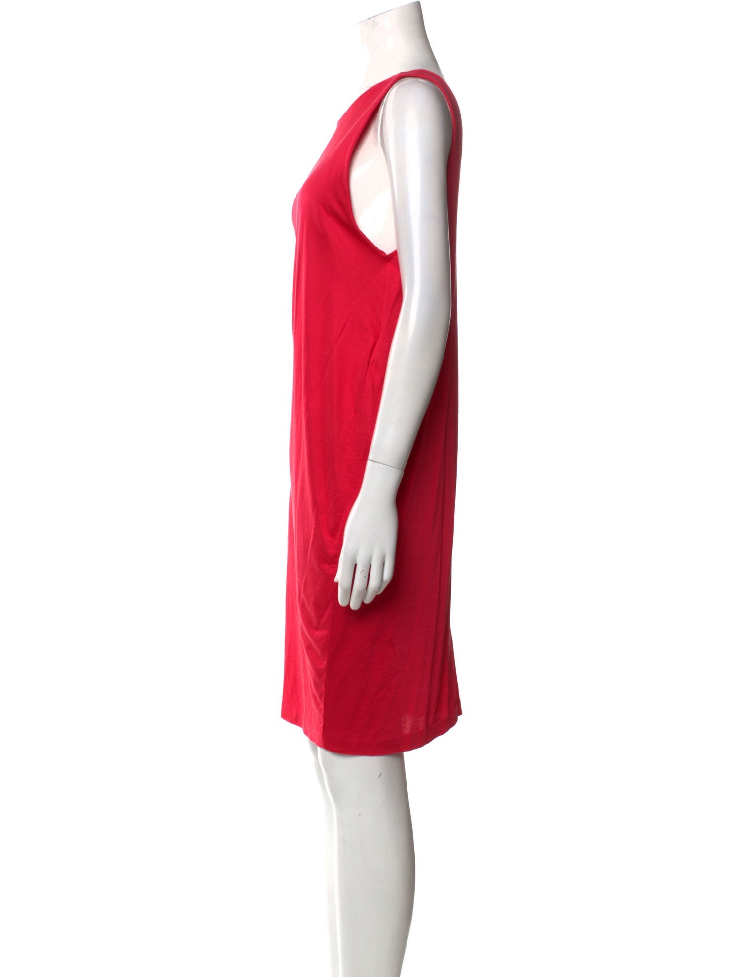 Jil Sander Scoop Neck Knee-Length Dress