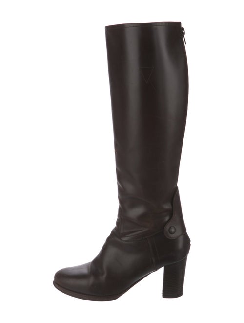 Jil Sander Leather Riding Boots