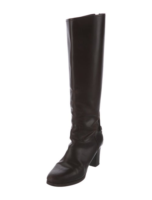 Jil Sander Leather Riding Boots