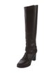 Jil Sander Leather Riding Boots