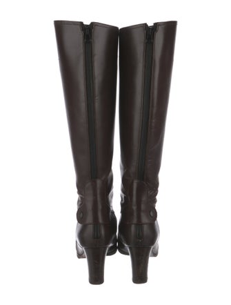 Jil Sander Leather Riding Boots