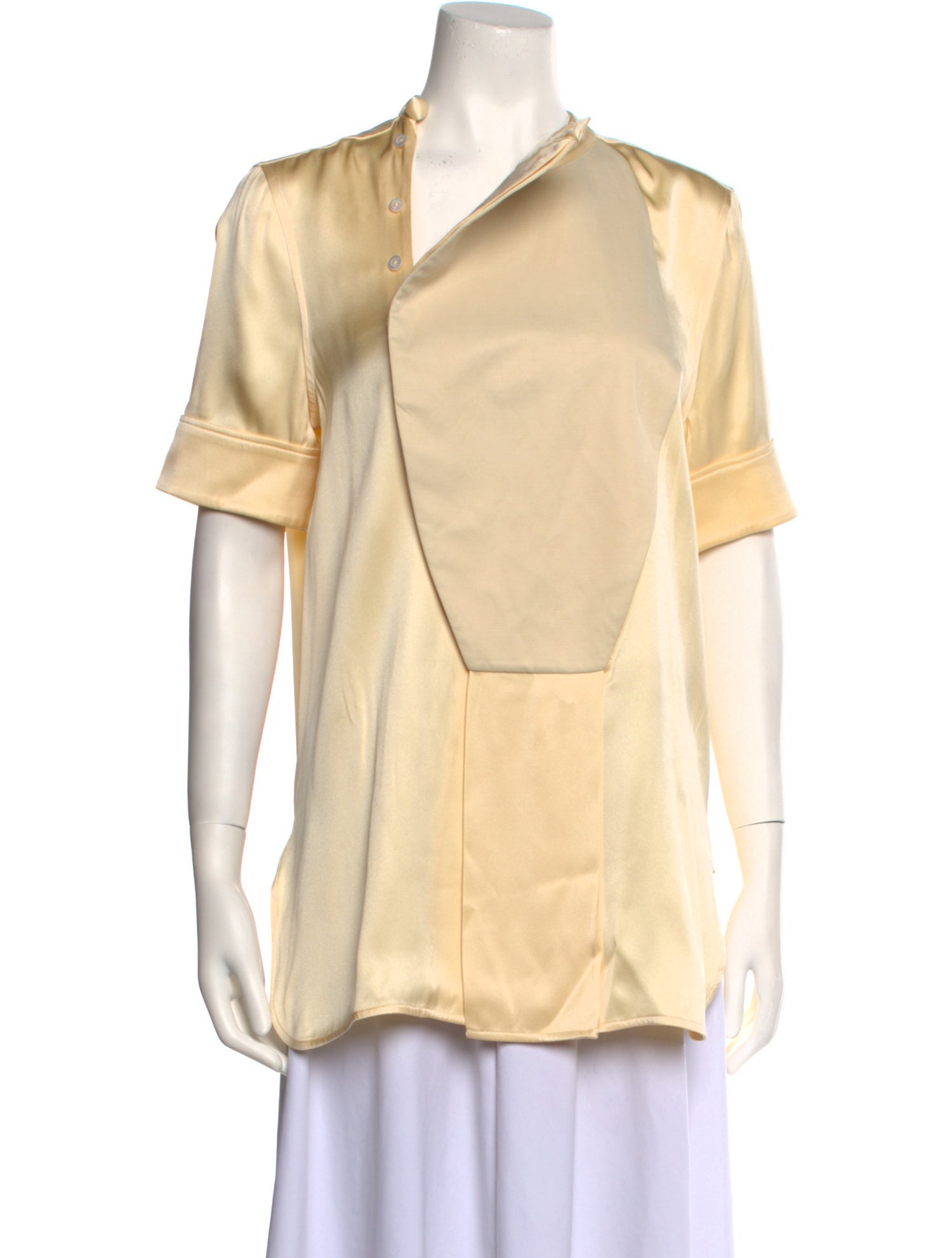 Jil Sander Silk V-Neck Tunic