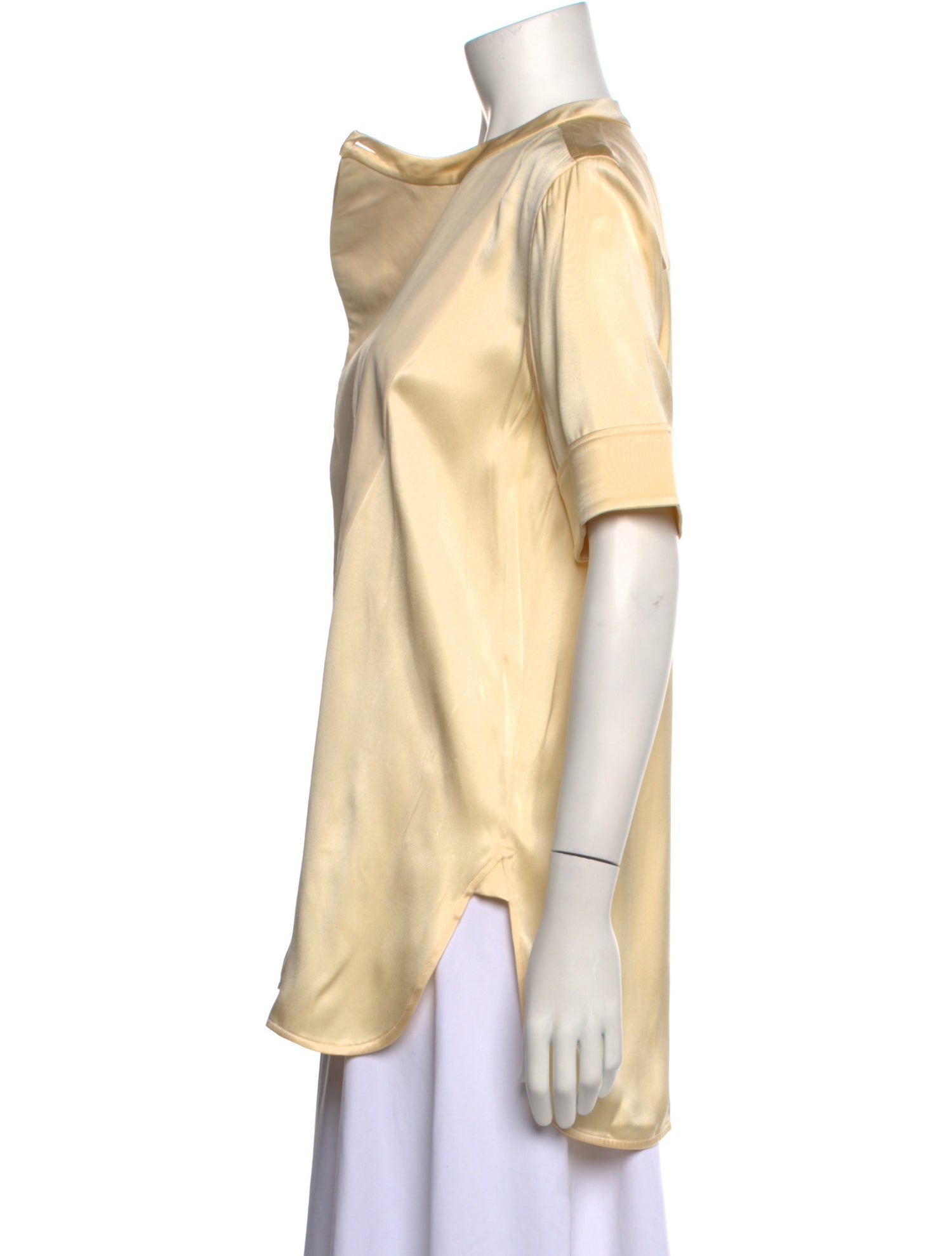 Jil Sander Silk V-Neck Tunic