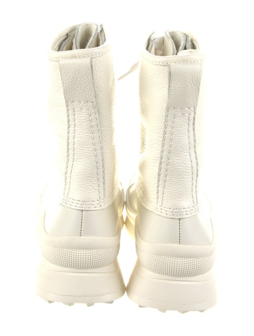 Jil Sander Leather Combat Boots