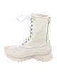 Jil Sander Leather Combat Boots