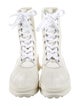 Jil Sander Leather Combat Boots