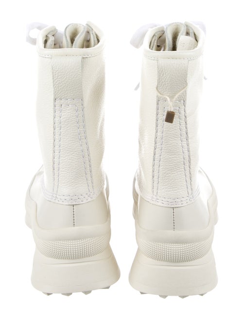 Jil Sander Leather Combat Boots