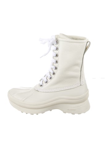 Jil Sander Boots Leather Combat Us9, It39 | 9