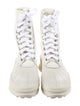Jil Sander Leather Combat Boots