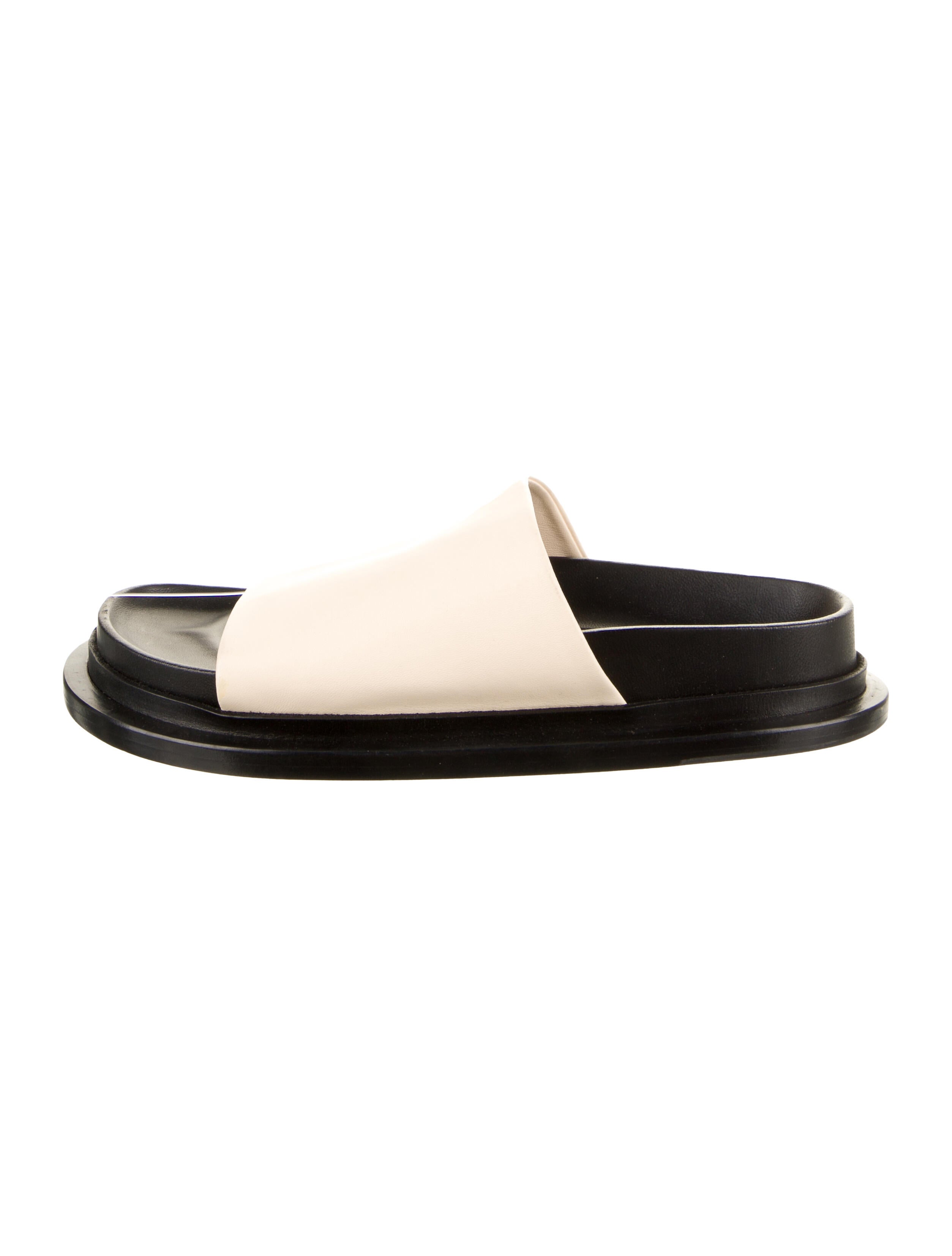 Jil Sander Leather Slides