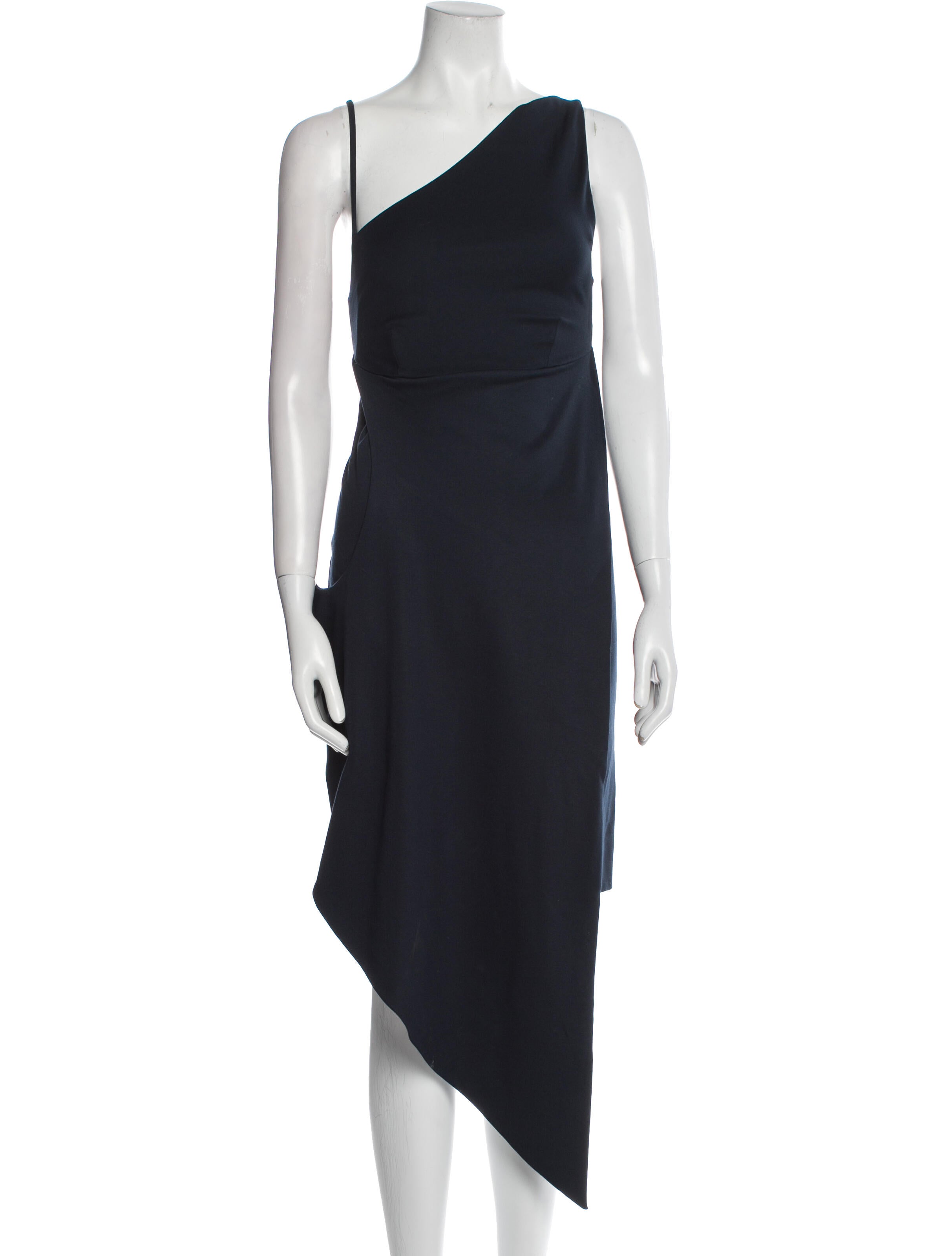 Jil Sander One-Shoulder Long Dress
