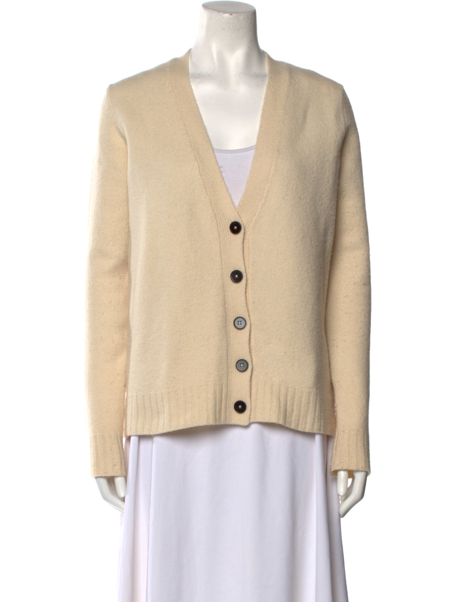 JILSANDER✨WOOL PLUNGING NECKLINE SWEATER Plunging Neckline Sweater Jil Sander Virgin Wool Plunging