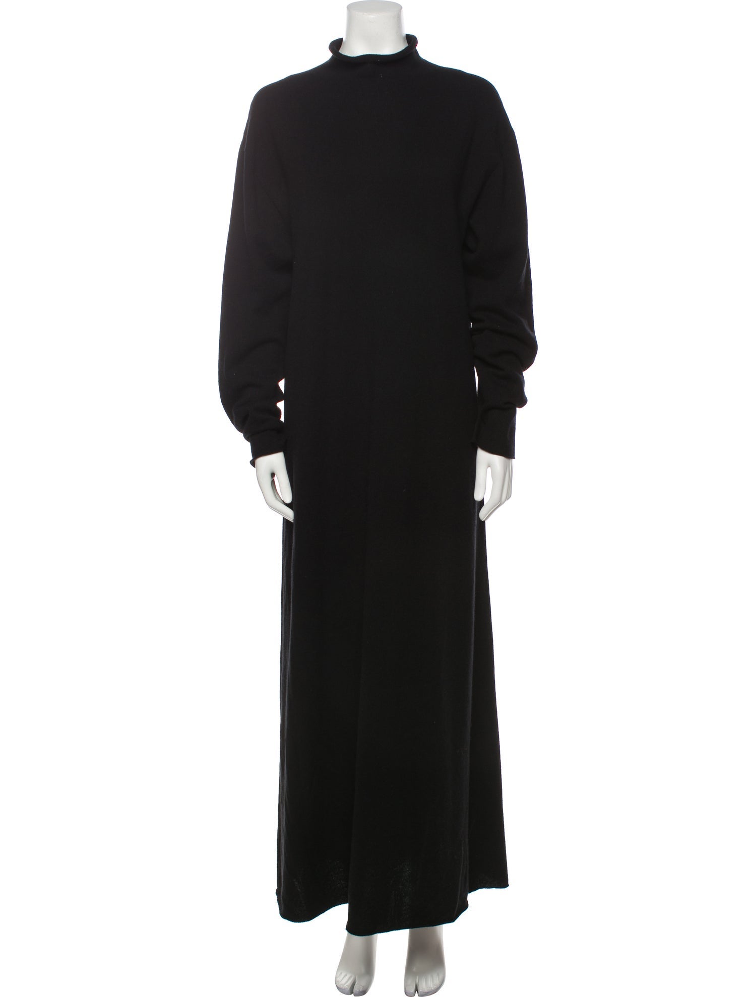 【関税＆送料込み】Jil Sander Long Turtleneck Dress Navy Layered jersey turtleneck maxi dress | JIL SANDER | NET
