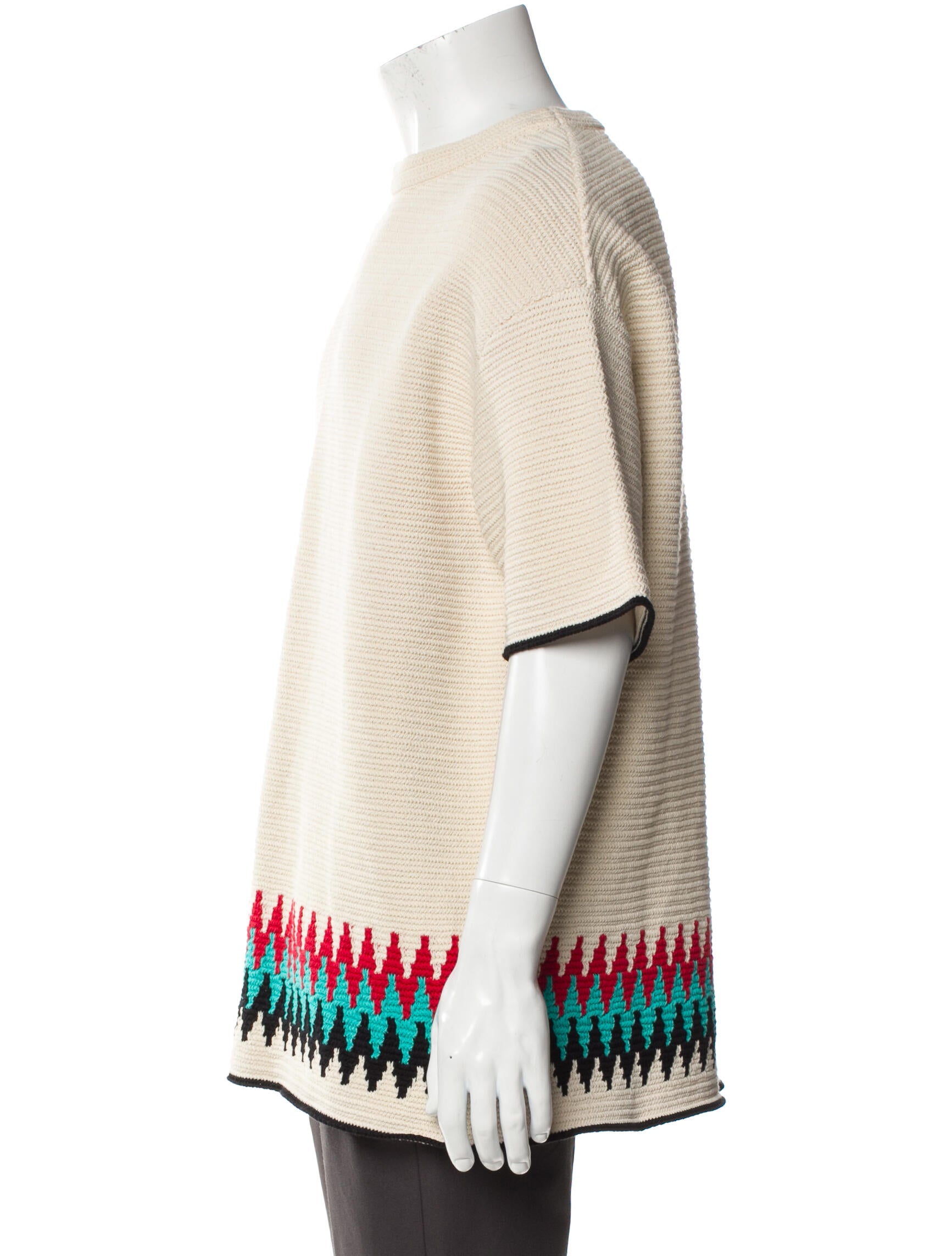 Jil Sander Striped Crew Neck T-Shirt w/ Tags