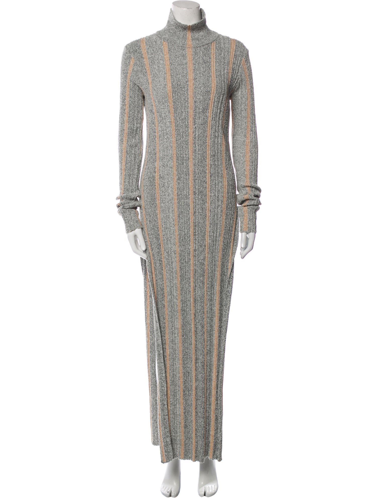 Jil Sander Striped Long Dress