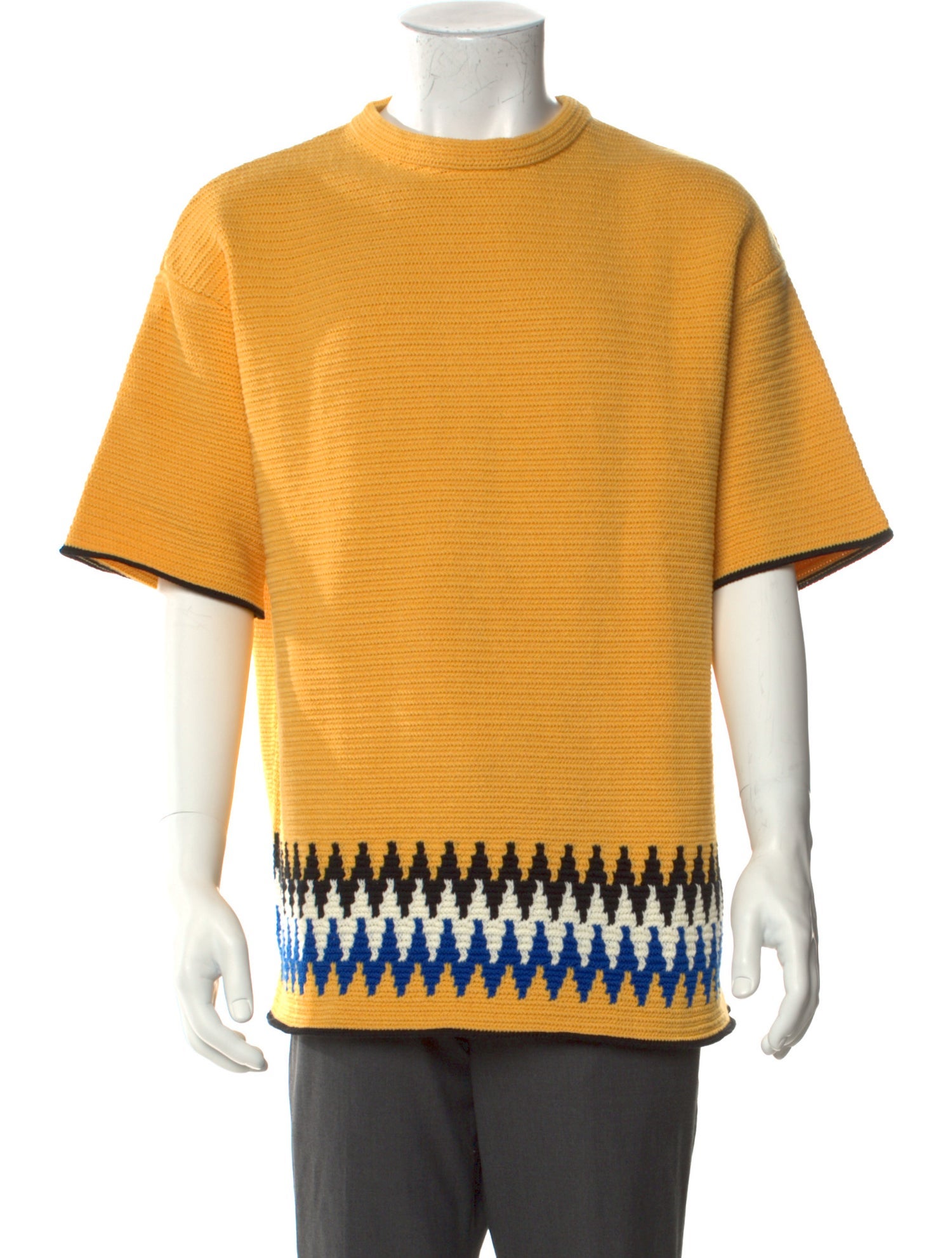 Jil Sander Striped Crew Neck T-Shirt w/ Tags