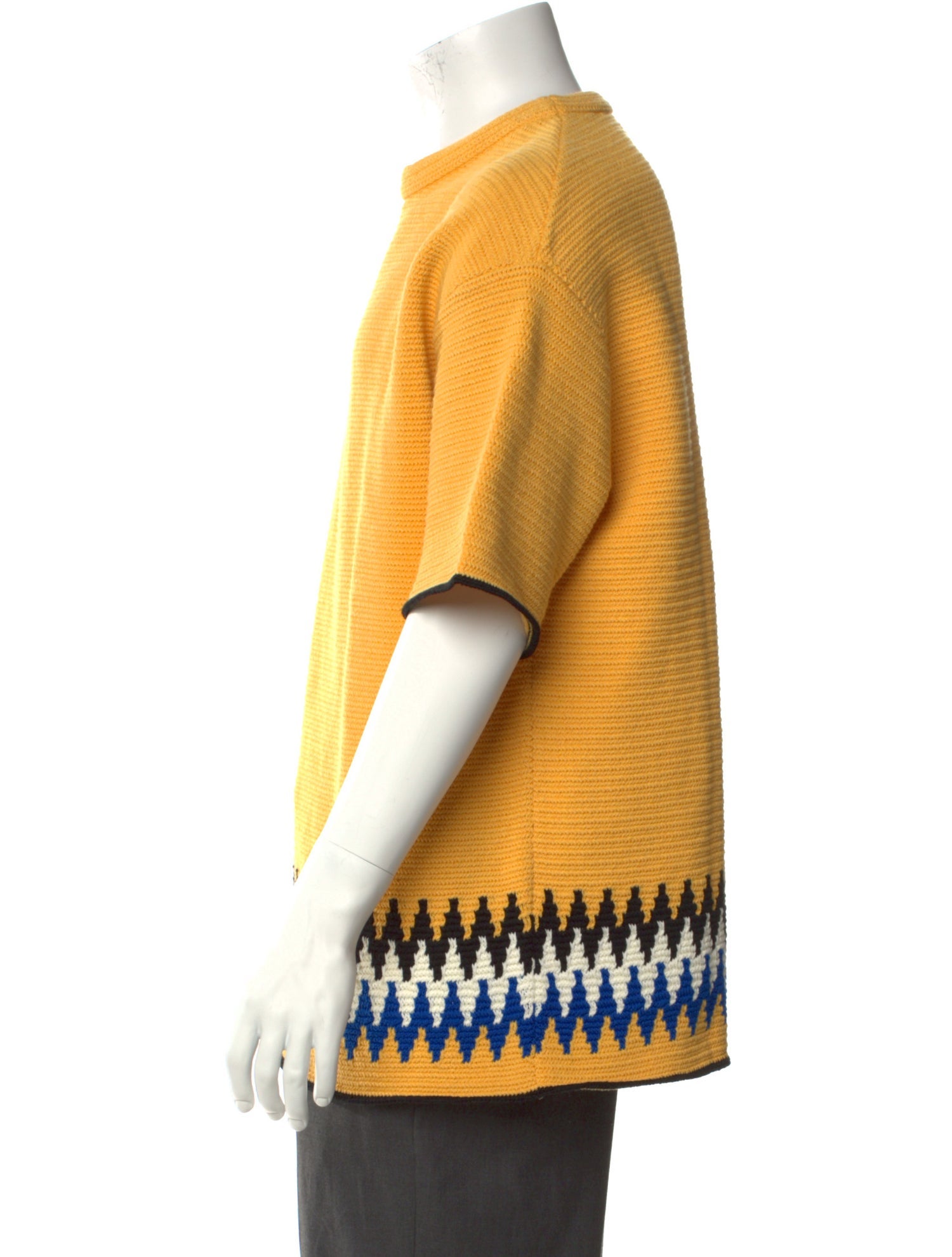 Jil Sander Striped Crew Neck T-Shirt w/ Tags