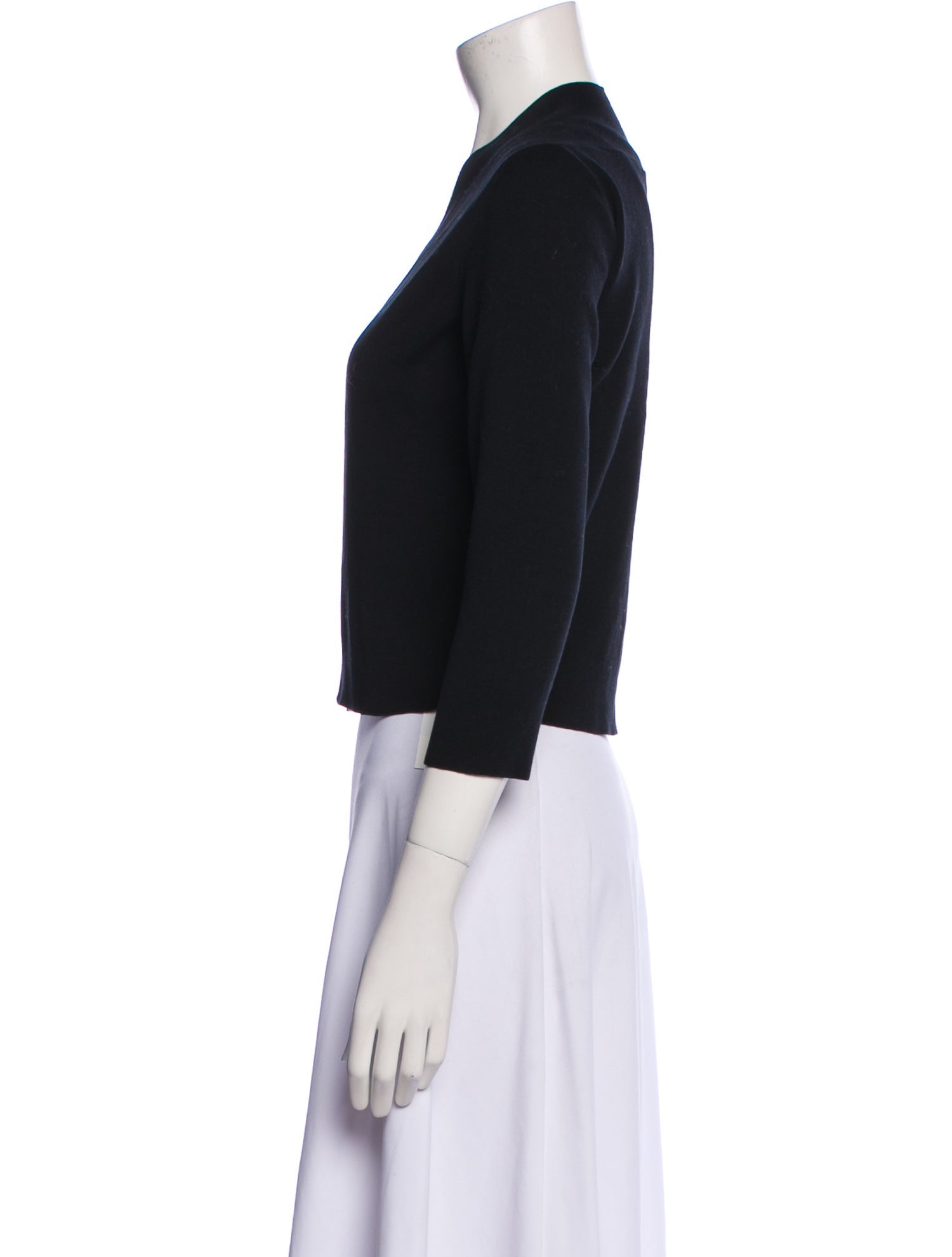 Jil Sander Late 2000's - Early 2010's Open Front Sweater