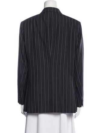 Jil Sander Wool Striped Blazer