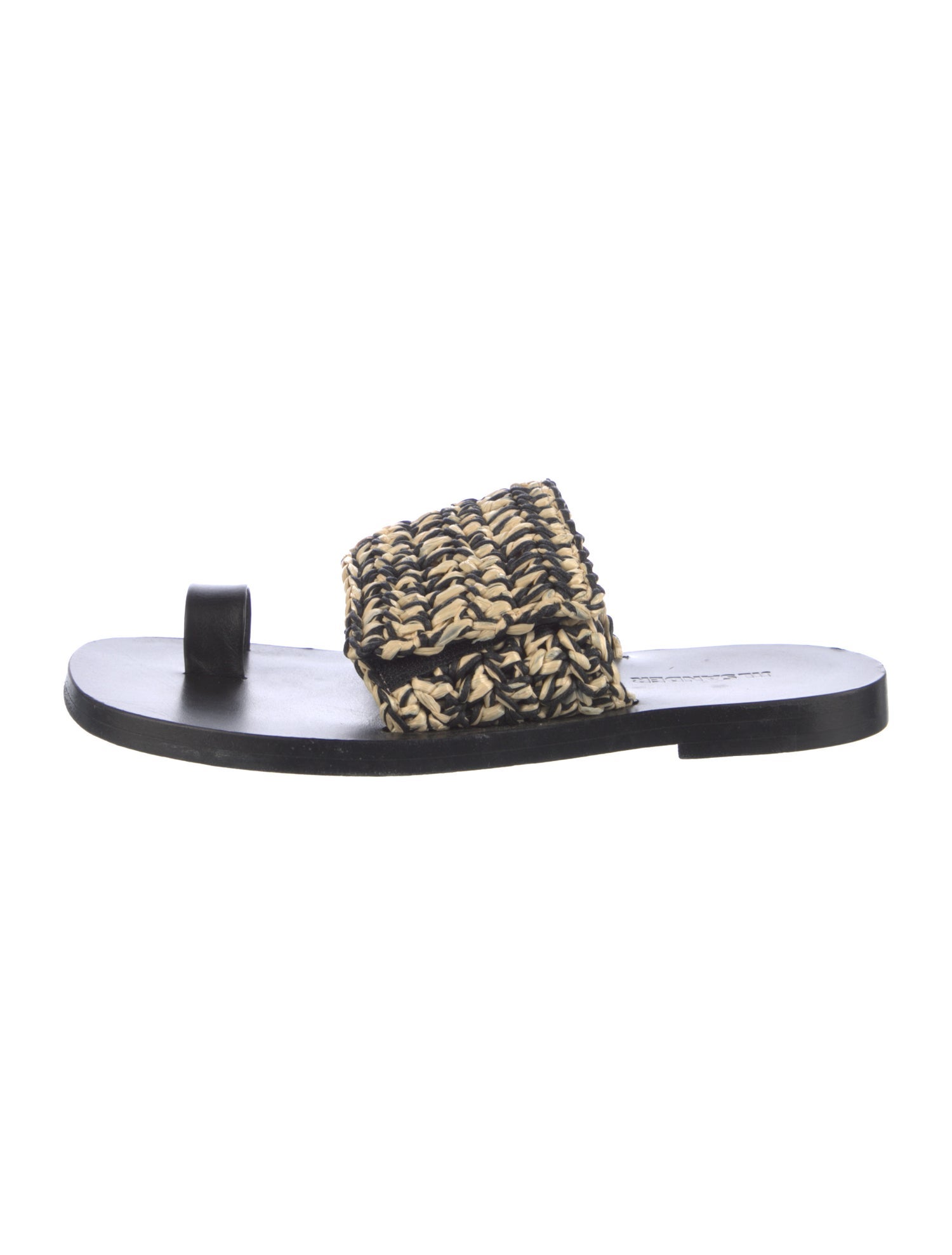 Jil Sander Leather Slides