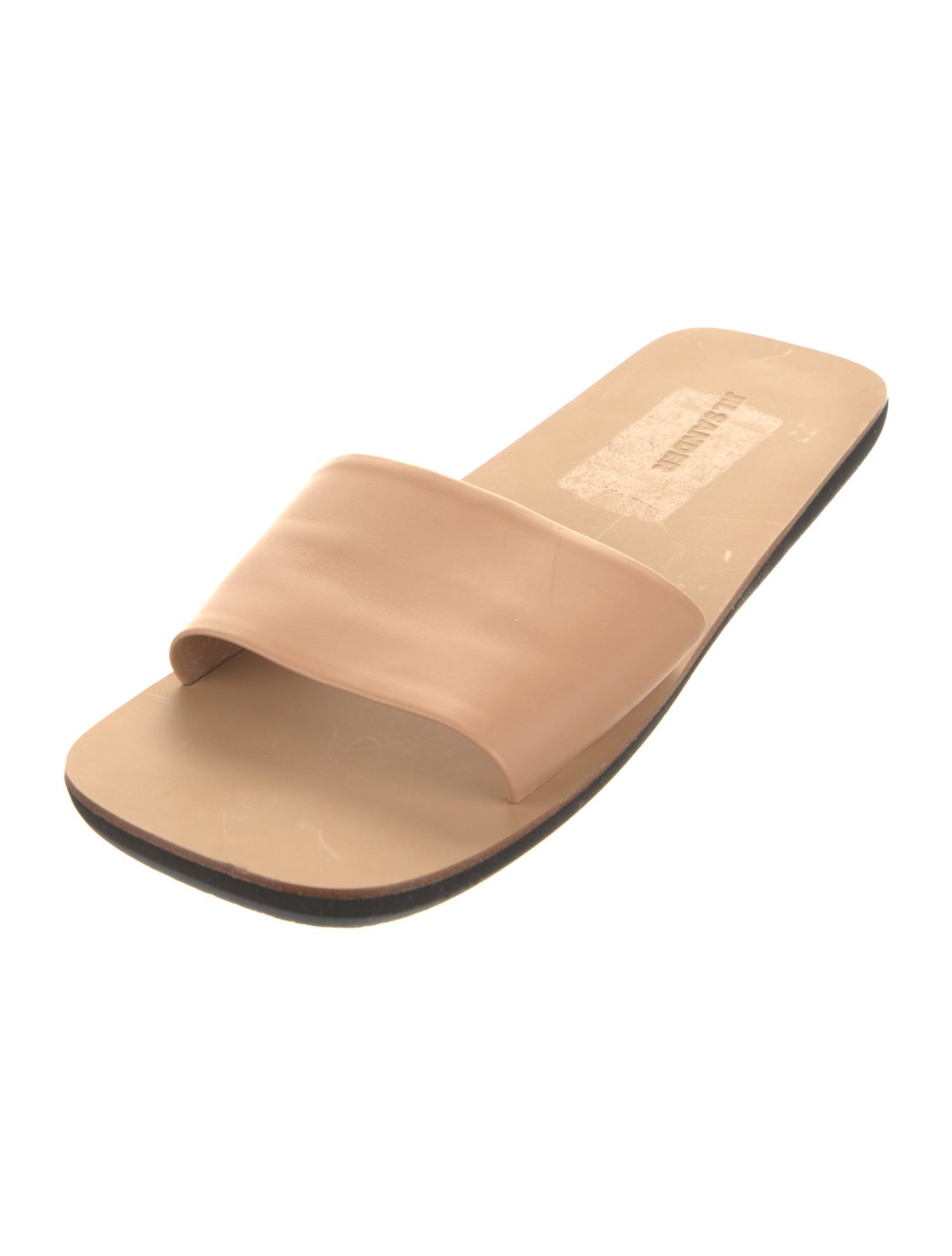 Jil Sander Leather Slides