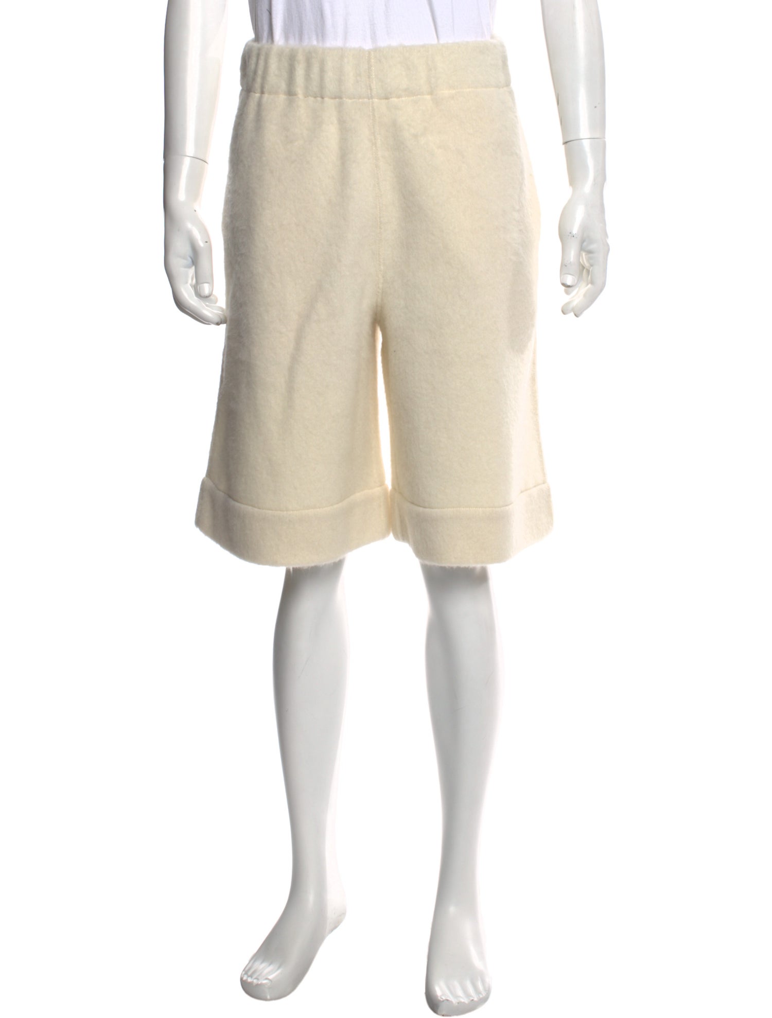Jil Sander Alpaca Jogger Shorts w/ Tags