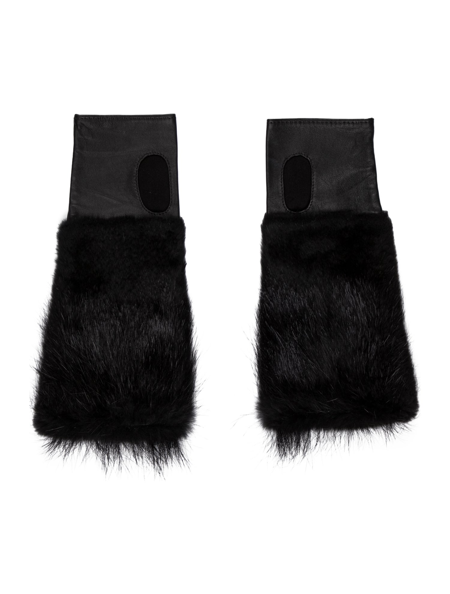 Jil Sander Leather Sleeve Warmers