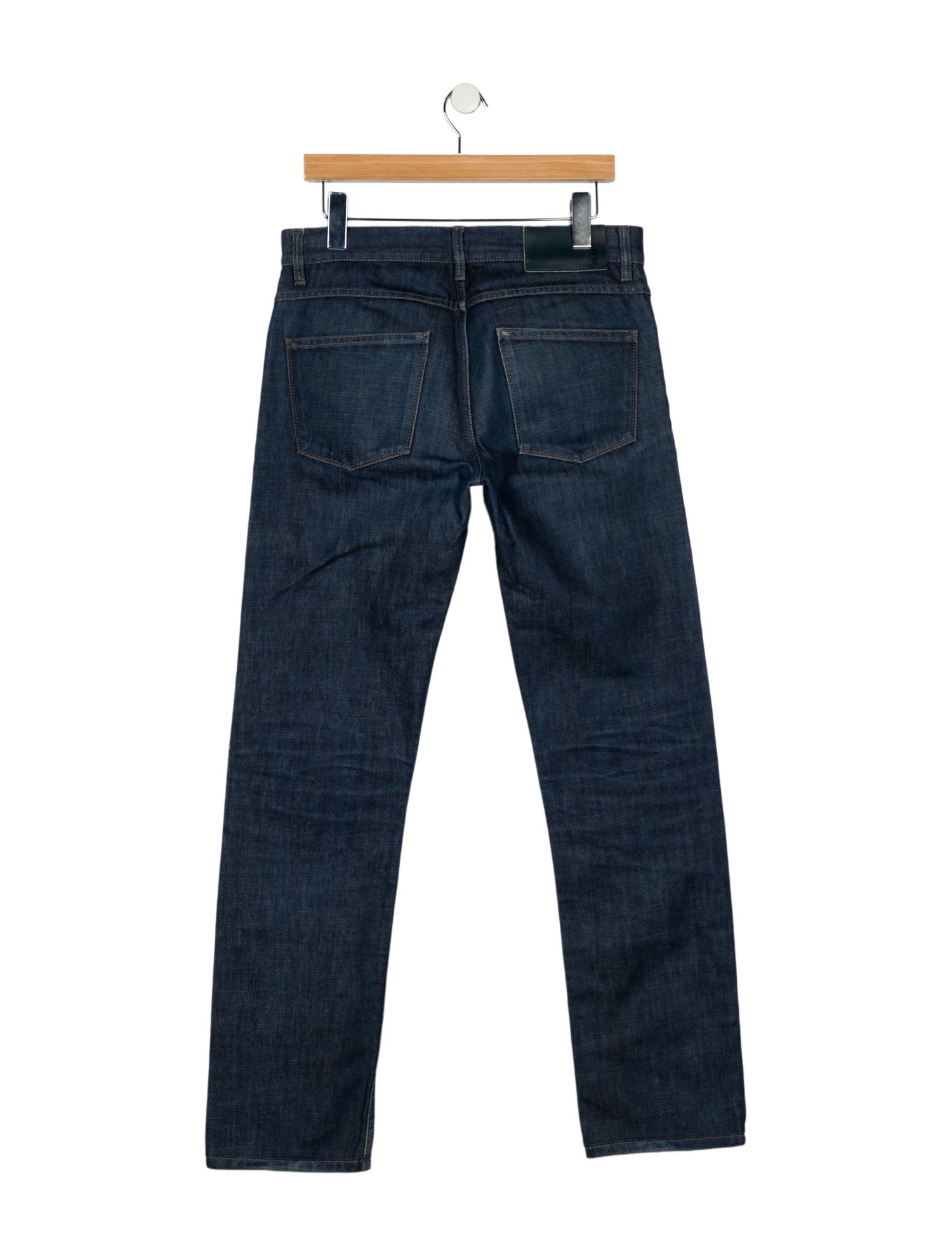 Jil Sander Mid-Rise Straight Leg Jeans
