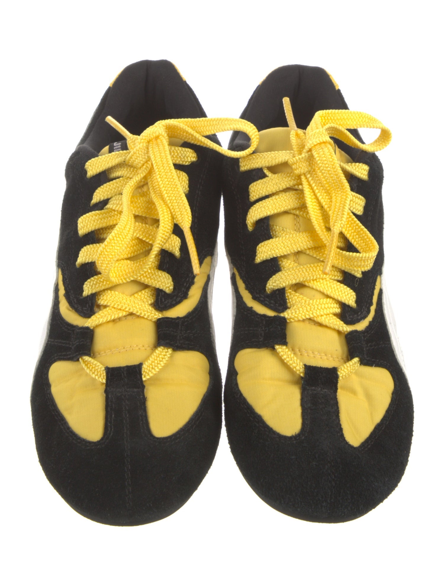 Jil Sander Suede Patterned Sneakers