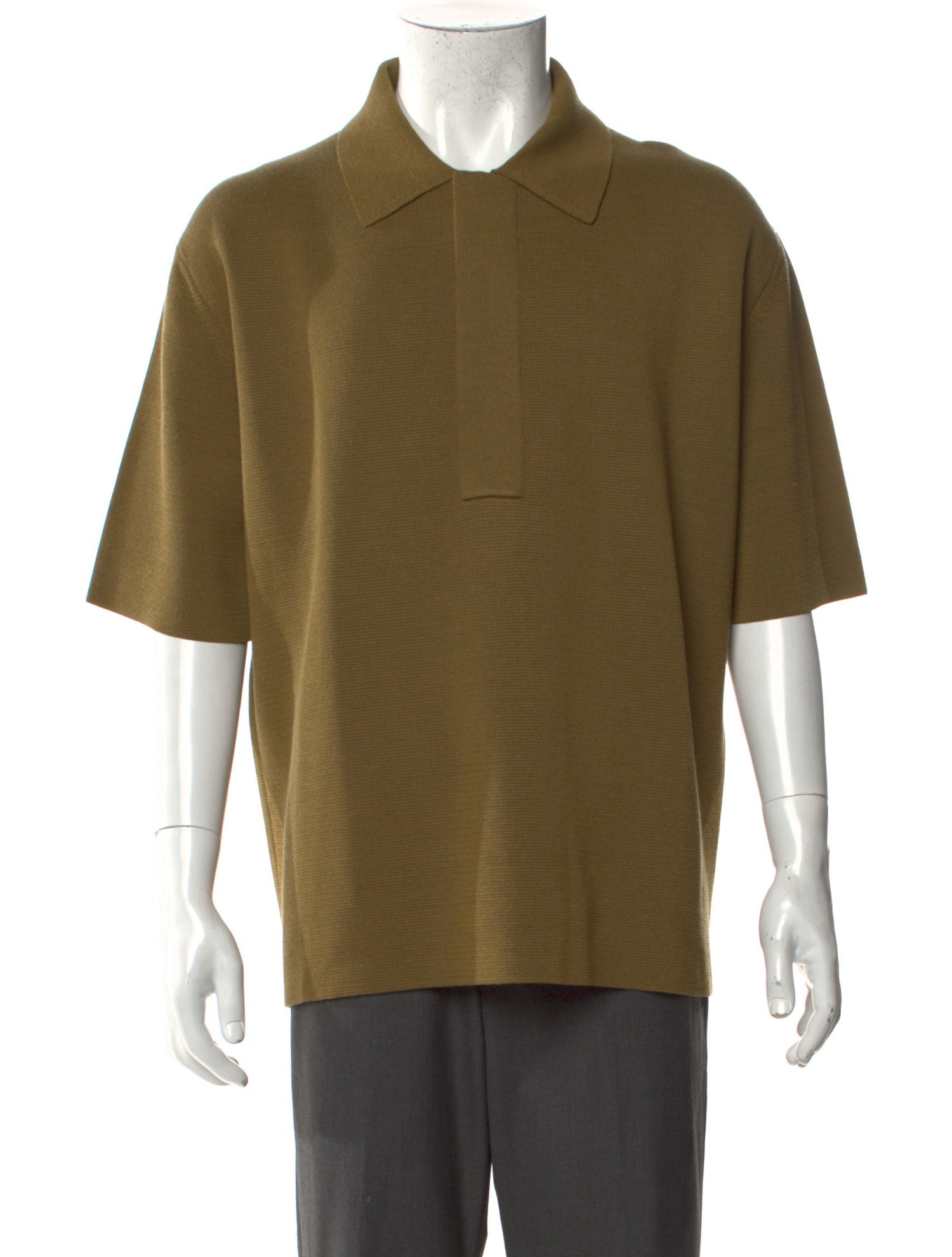 Jil Sander Collar Short Sleeve Polo Shirt w/ Tags