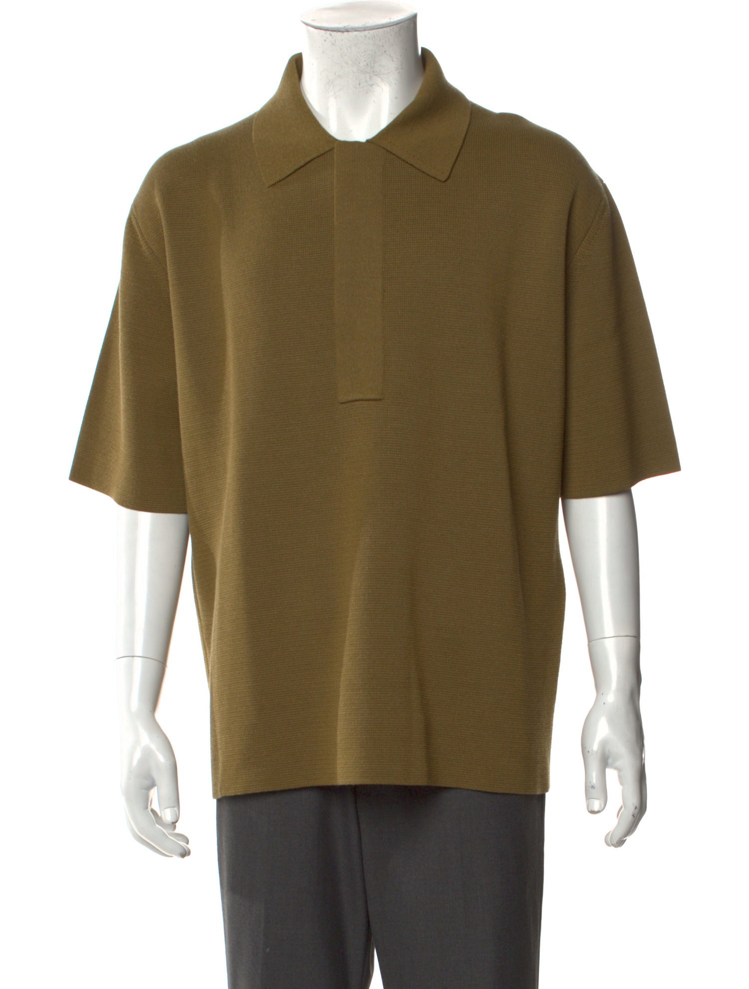 Jil Sander Collar Short Sleeve Polo Shirt w/ Tags