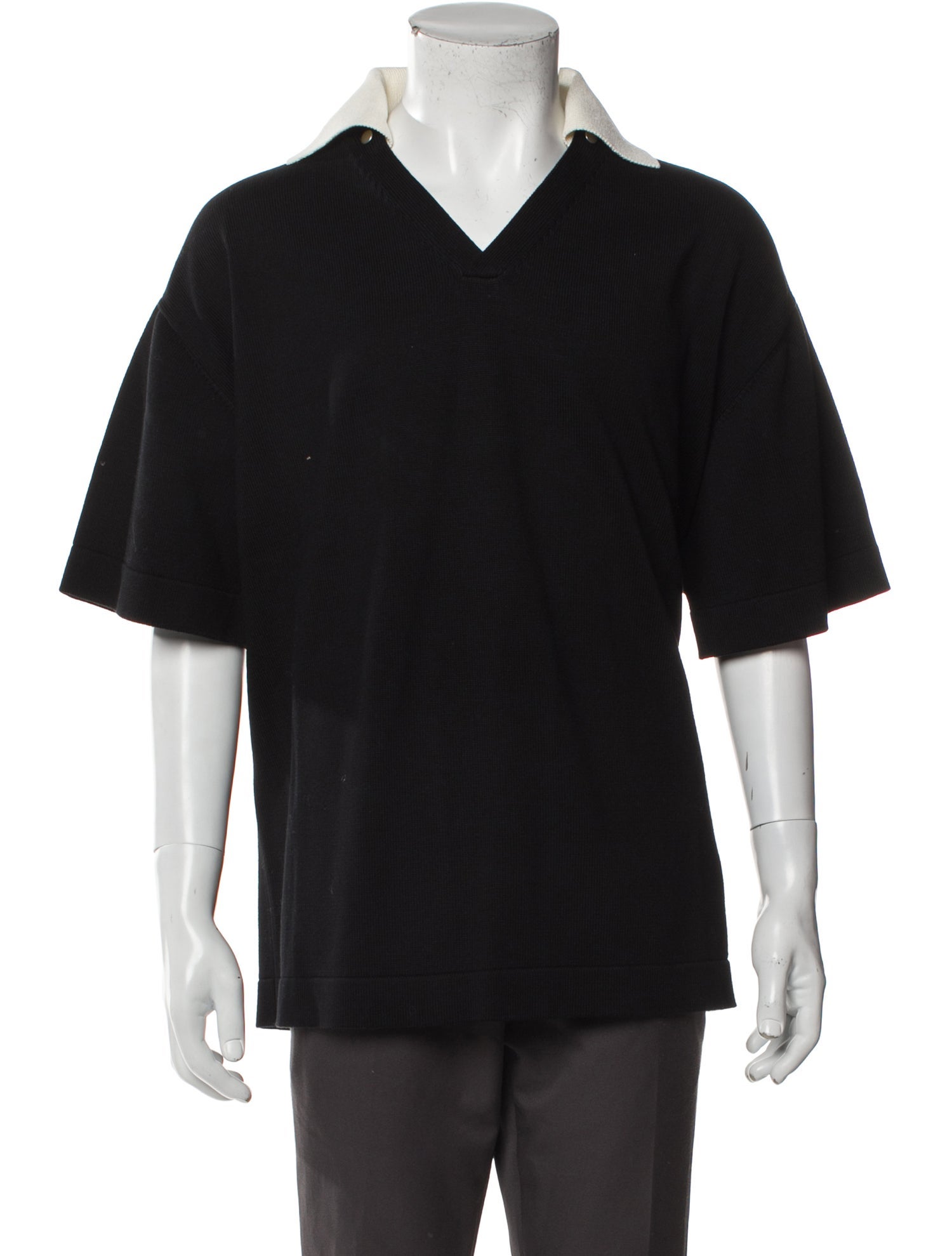 Jil Sander Collar Short Sleeve Polo Shirt w/ Tags