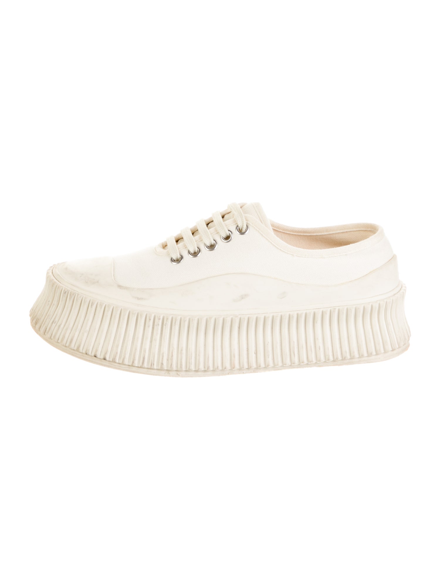 Jil Sander Canvas Sneakers