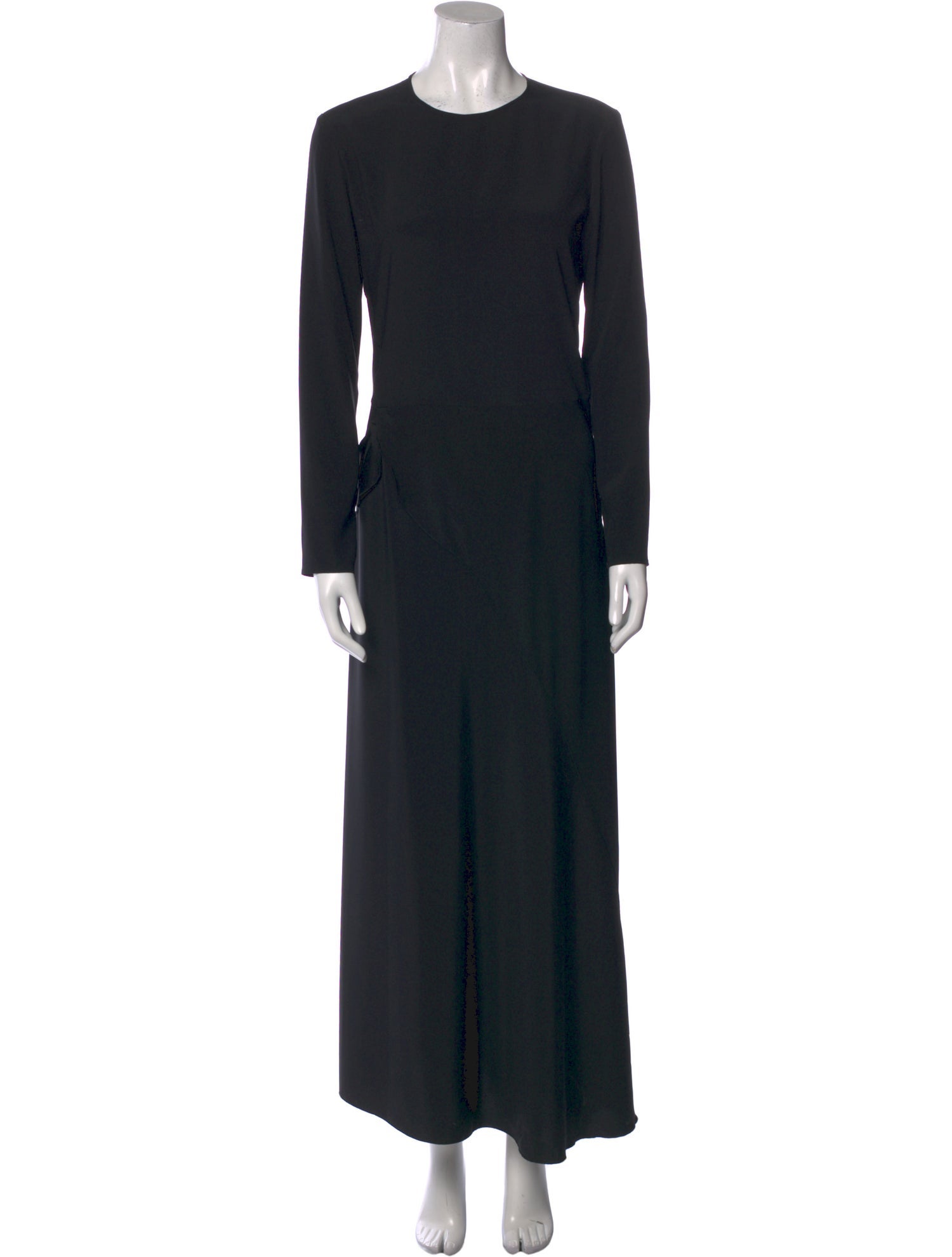 Jil Sander Crew Neck Long Dress