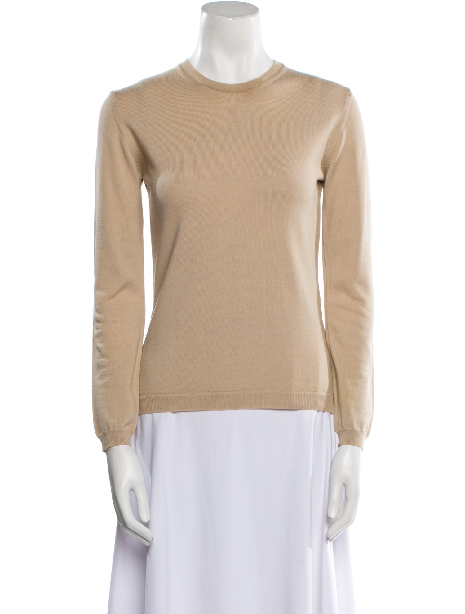 Jil Sander Virgin Wool Crew Neck Sweater