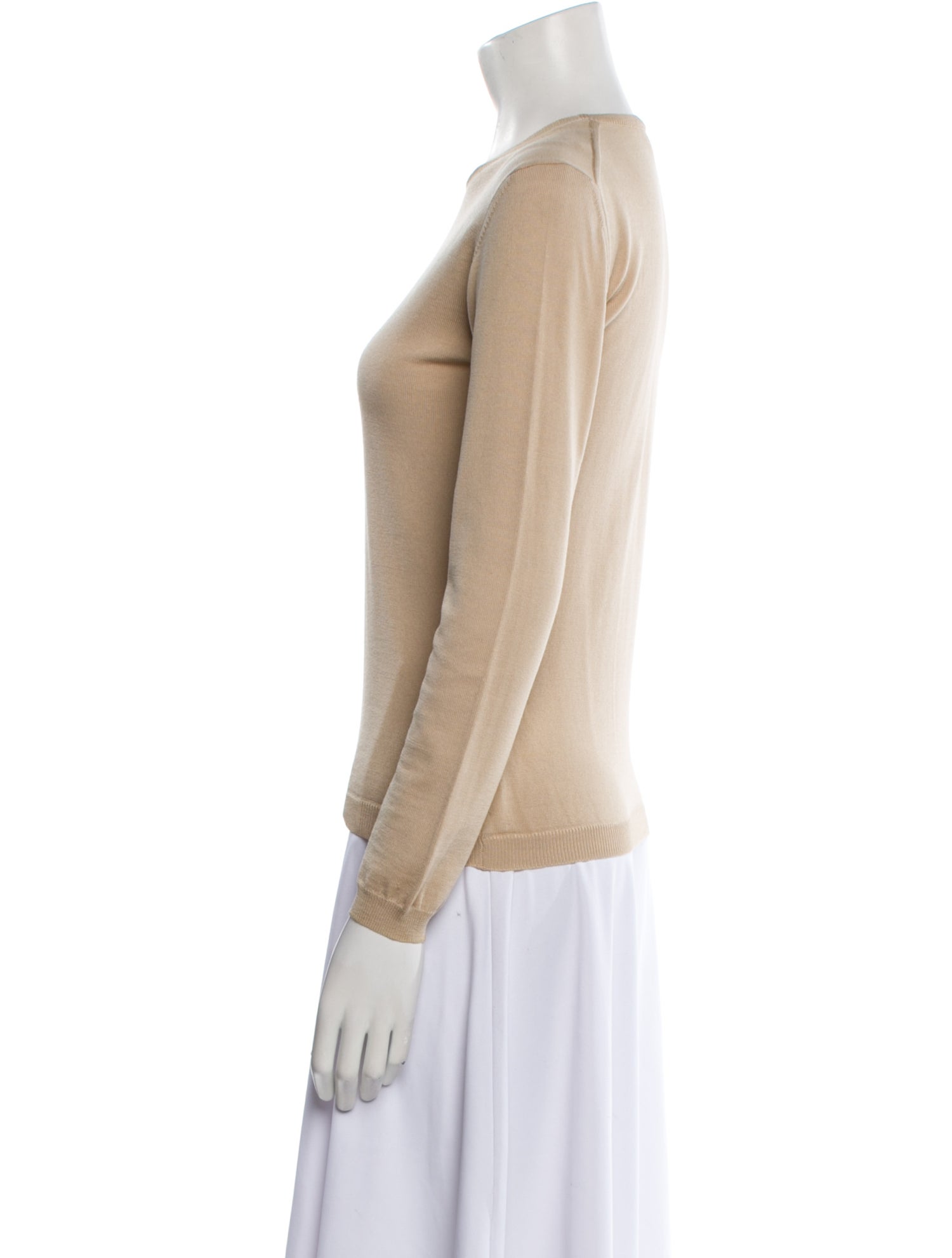 Jil Sander Virgin Wool Crew Neck Sweater