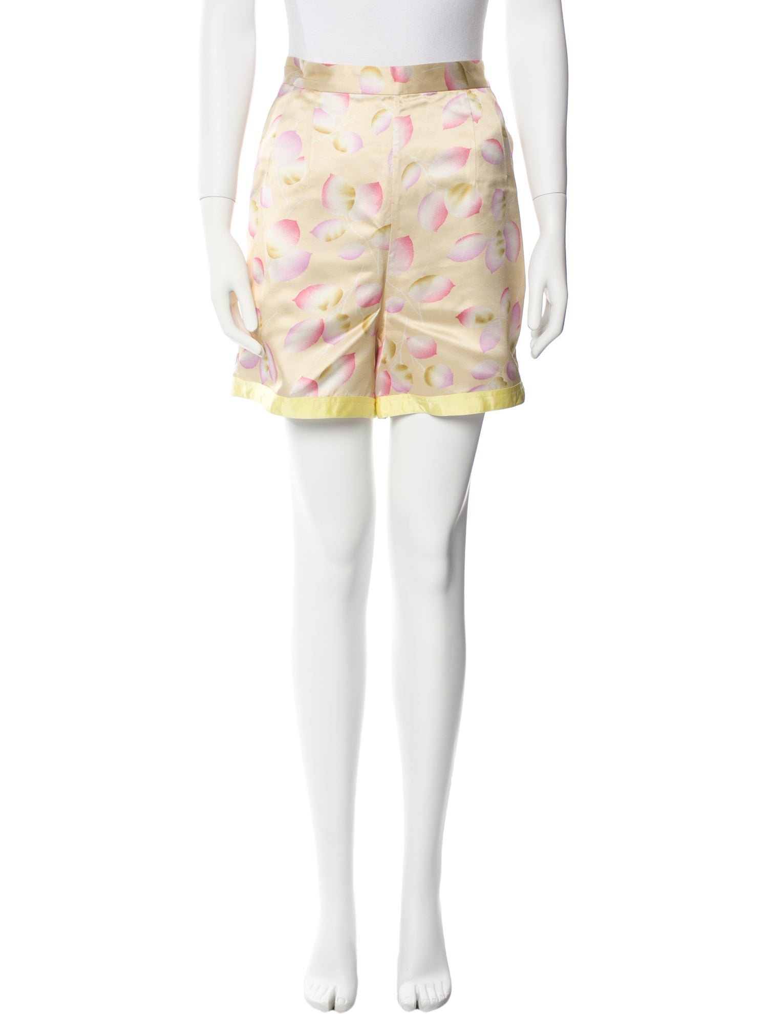 Jil Sander Floral Print Mini Shorts w/ Tags