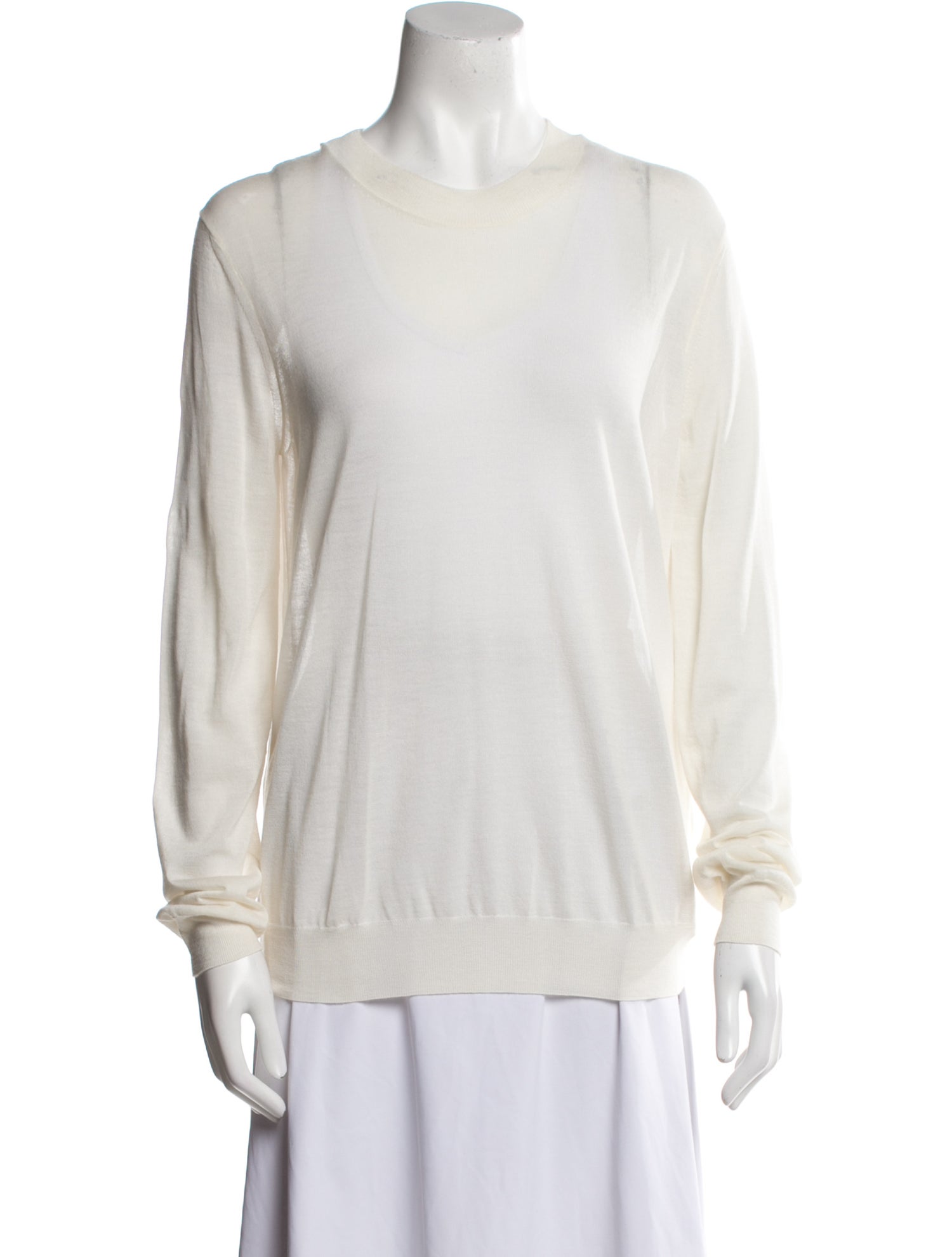 Jil Sander Cashmere Crew Neck Sweater w/ Tags