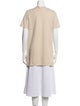 Jil Sander Cowl Neck Short Sleeve T-Shirt