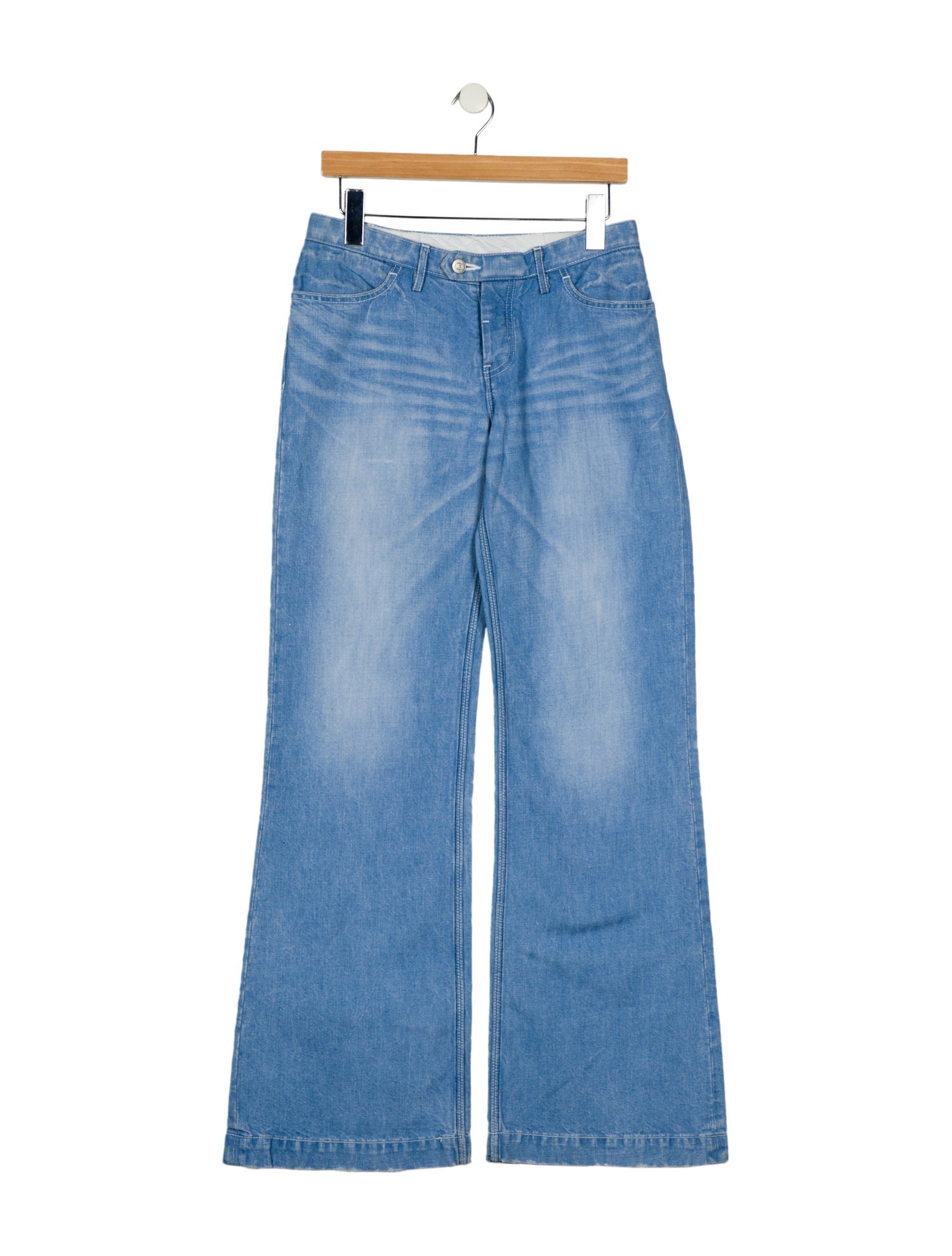Jil Sander Mid-Rise Wide Leg Jeans