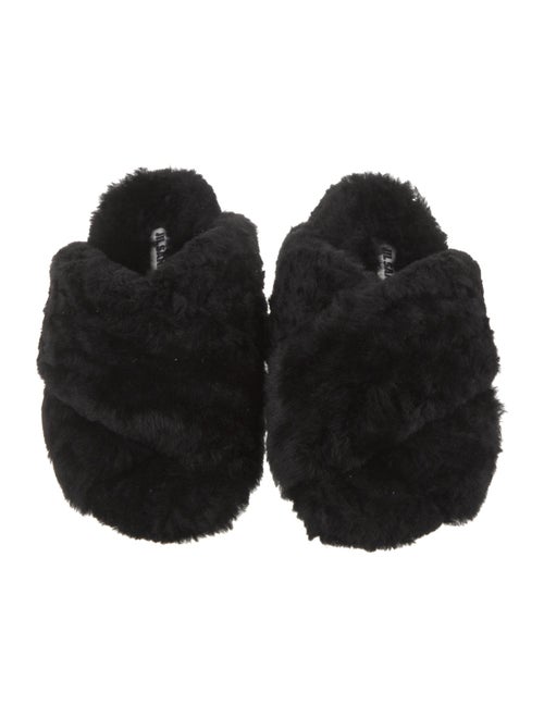 Jil Sander Shearling Slides