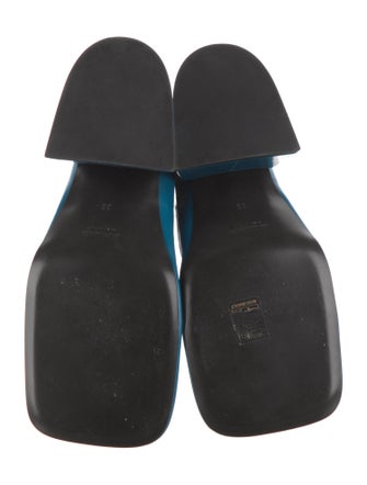 Jil Sander Leather Colorblock Pattern Chelsea Boots