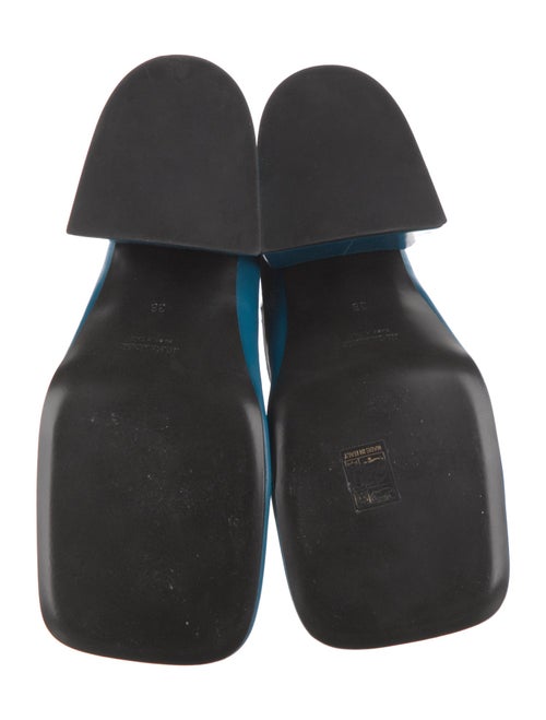 Jil Sander Leather Colorblock Pattern Chelsea Boots