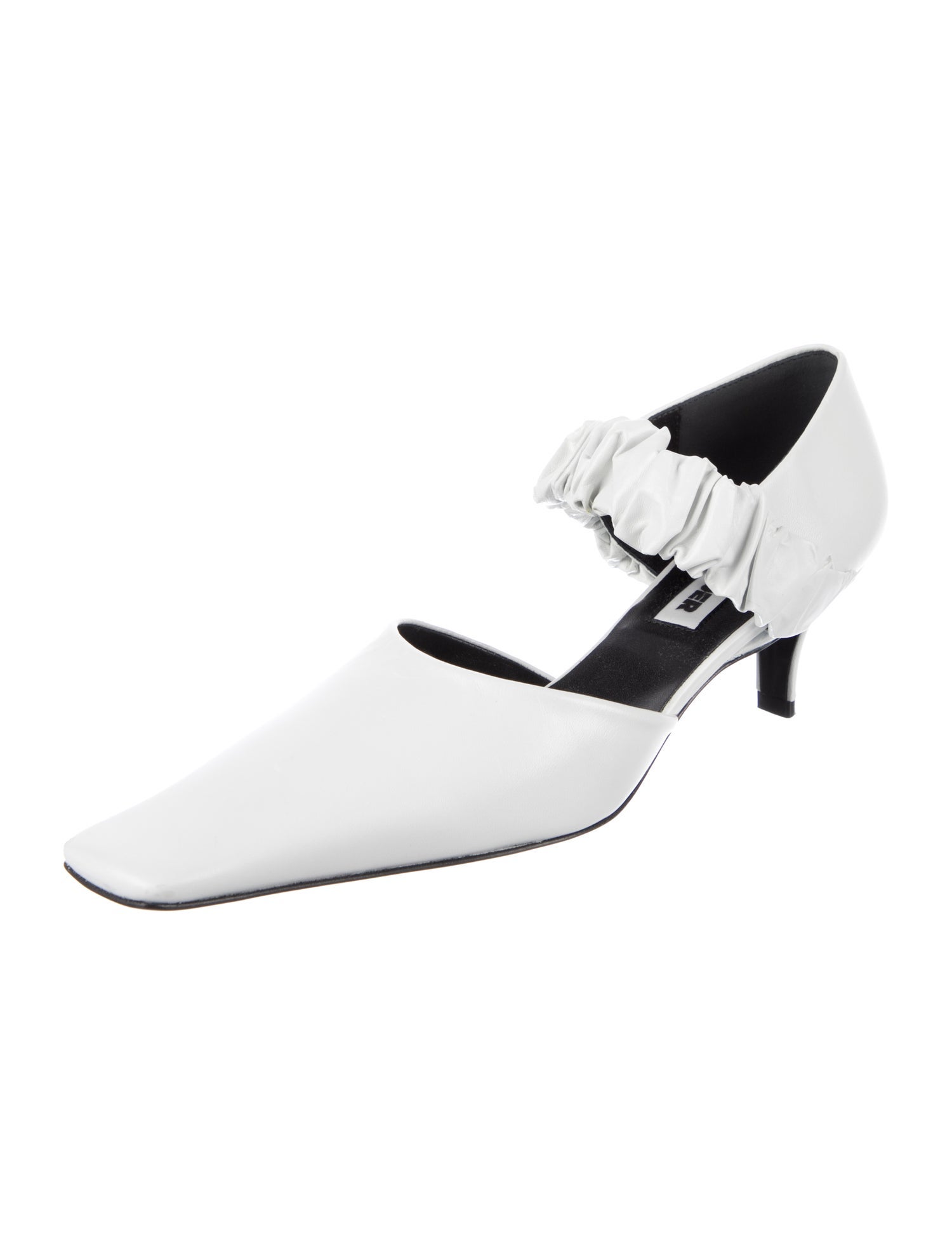 Jil Sander Leather Slingback Pumps