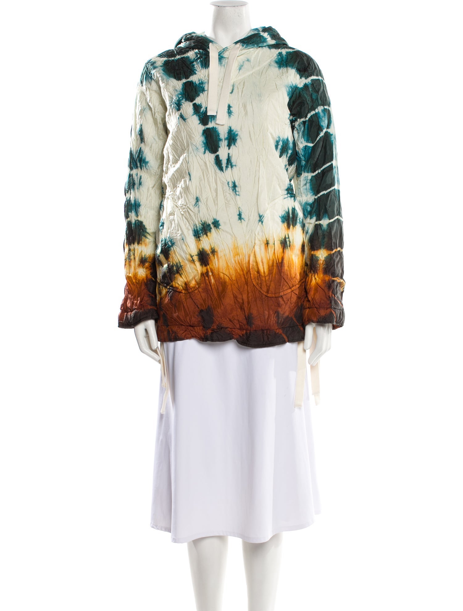 Jil Sander Tie-Dye Print Jacket