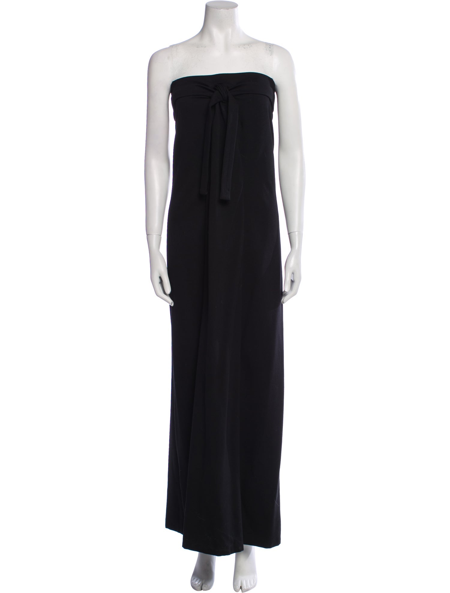 Jil Sander Strapless Long Dress