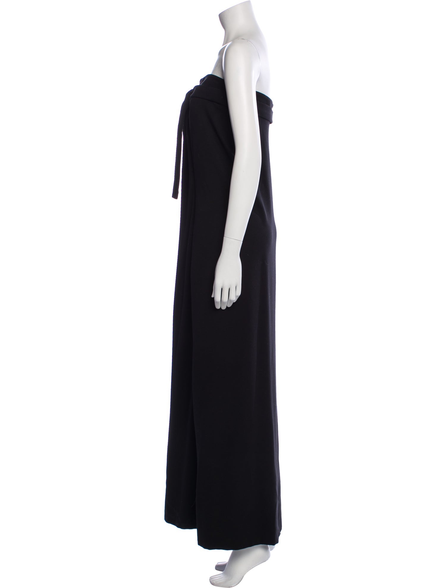 Jil Sander Strapless Long Dress