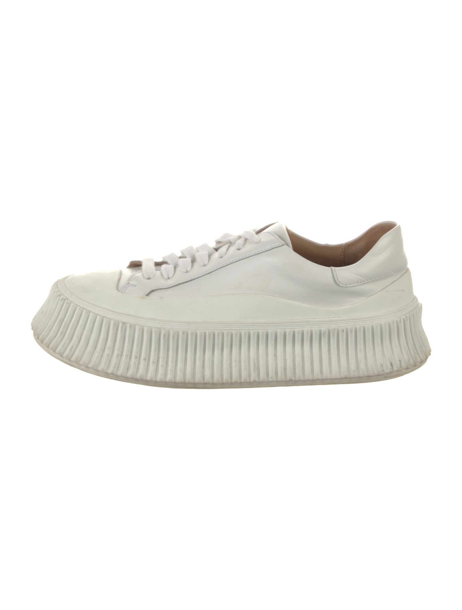 Jil Sander Leather Sneakers