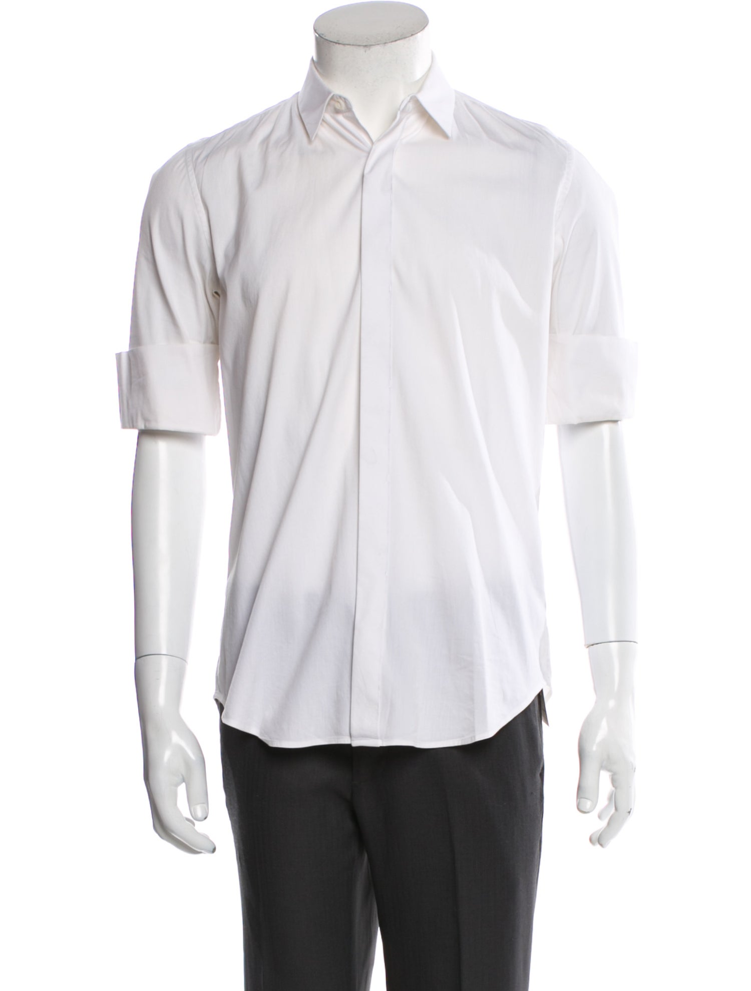 Jil Sander Striped Short Sleeve Shirt